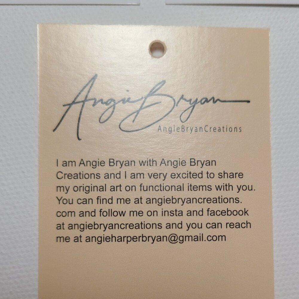 Bee Sandstone Coaster – Watercolor Art by Angie Bryan | The Crowing Hen - Picture 4 of 5